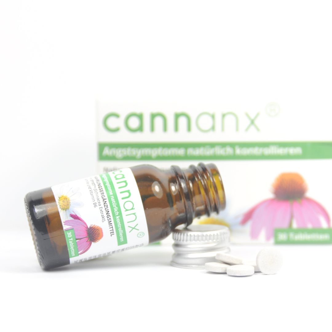Monatsvorrat cannanx® Tabletten zur Kontrolle von Angstsymptomen
