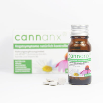 cannanx® Tabletten zur Kontrolle von Angstsymptomen