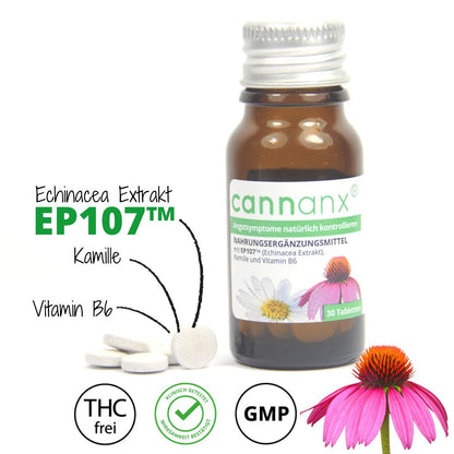 cannanx® Tabletten zur Kontrolle von Angstsymptomen